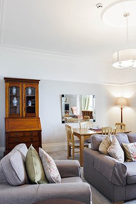 Apartment 1, ground floor, lounge